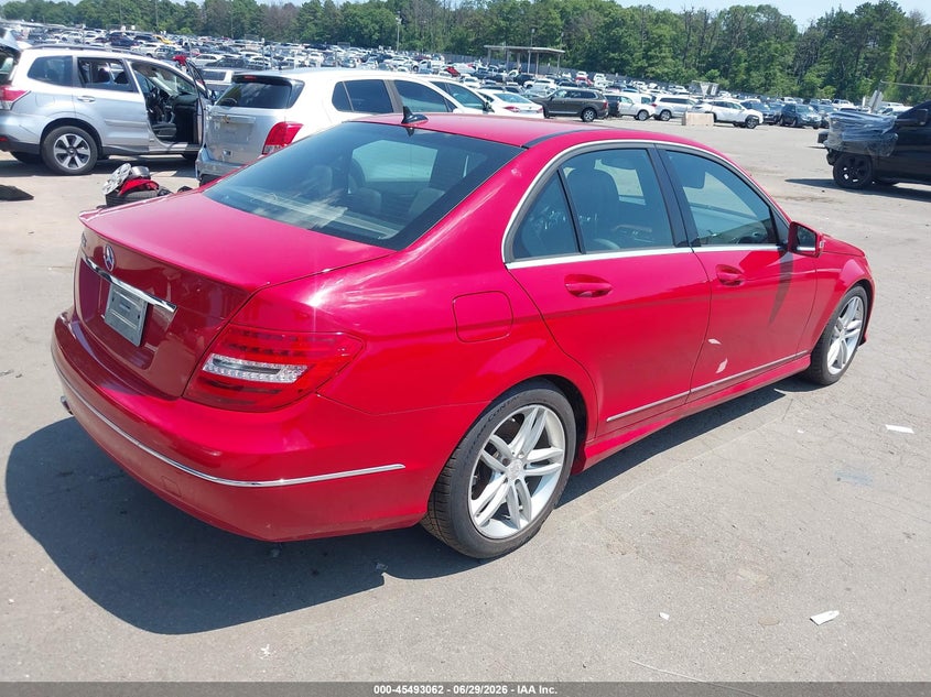 2013 MERCEDES-BENZ C 250 auction photo 4