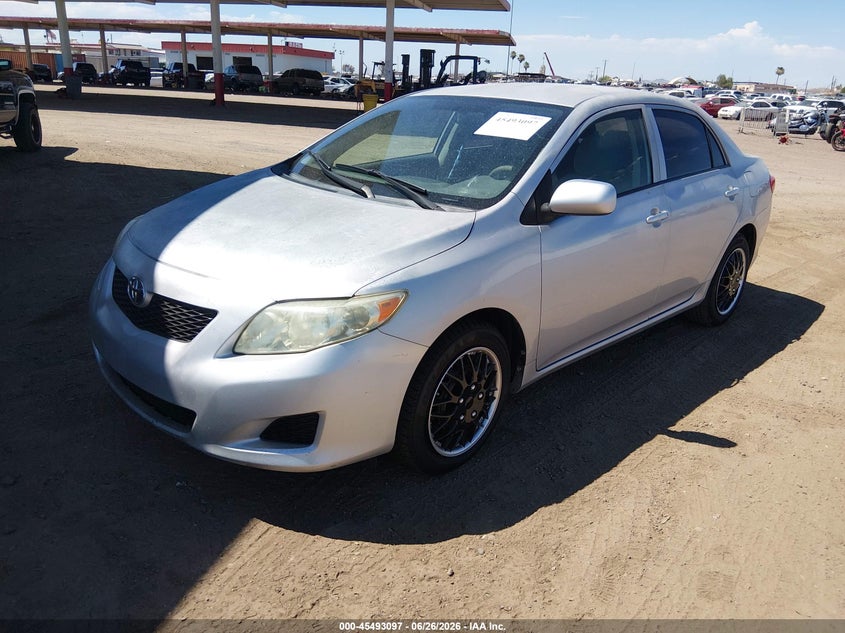 2010 Toyota Corolla, Обычный износ, IAAI, VIN 1NXBU4EE9AZ282556 — фото 2