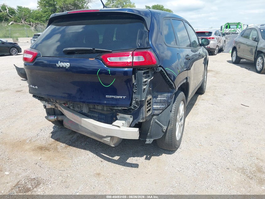 2014 Jeep Cherokee Sport VIN: 1C4PJMAB9EW233298 Lot: 45493105