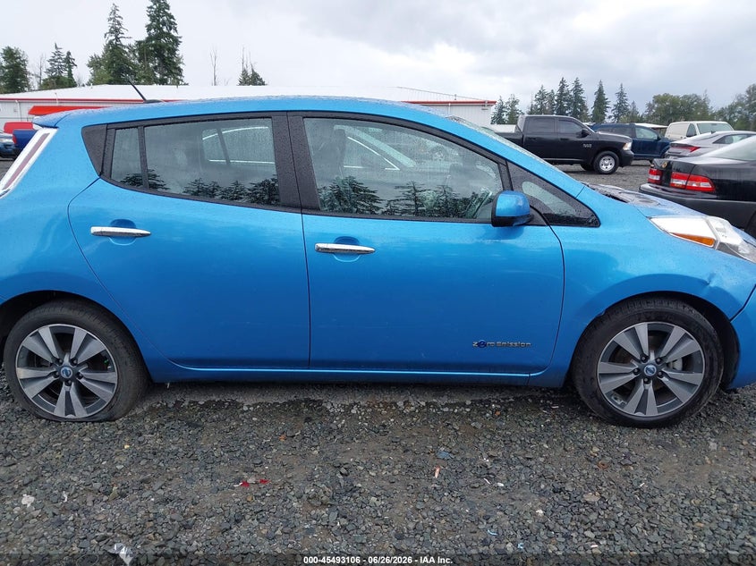 2013 Nissan Leaf Sl VIN: 1N4AZ0CP2DC411140 Lot: 45493106
