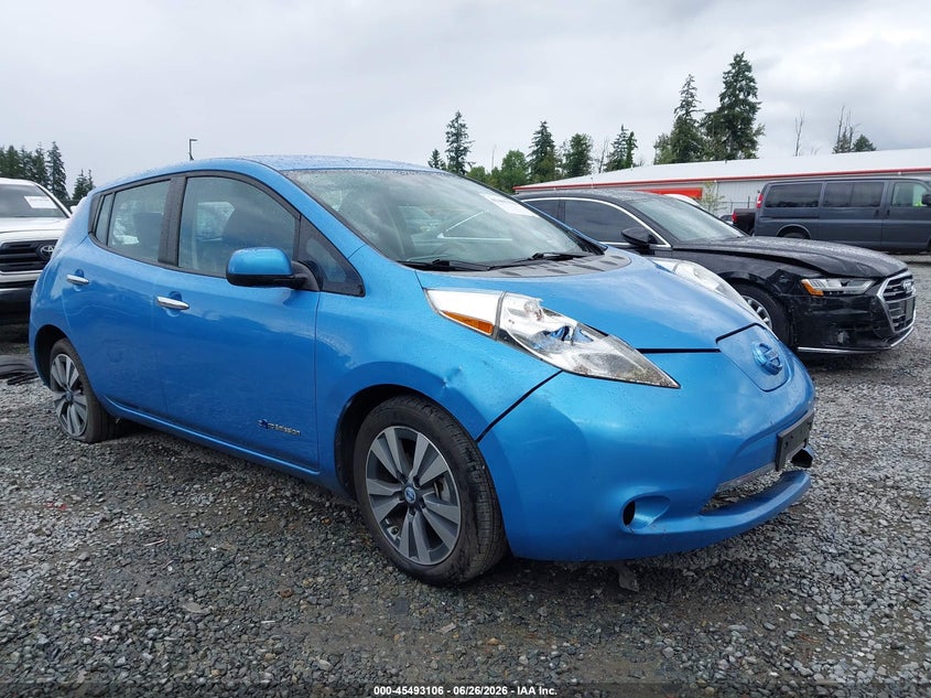 2013 Nissan Leaf Sl VIN: 1N4AZ0CP2DC411140 Lot: 45493106