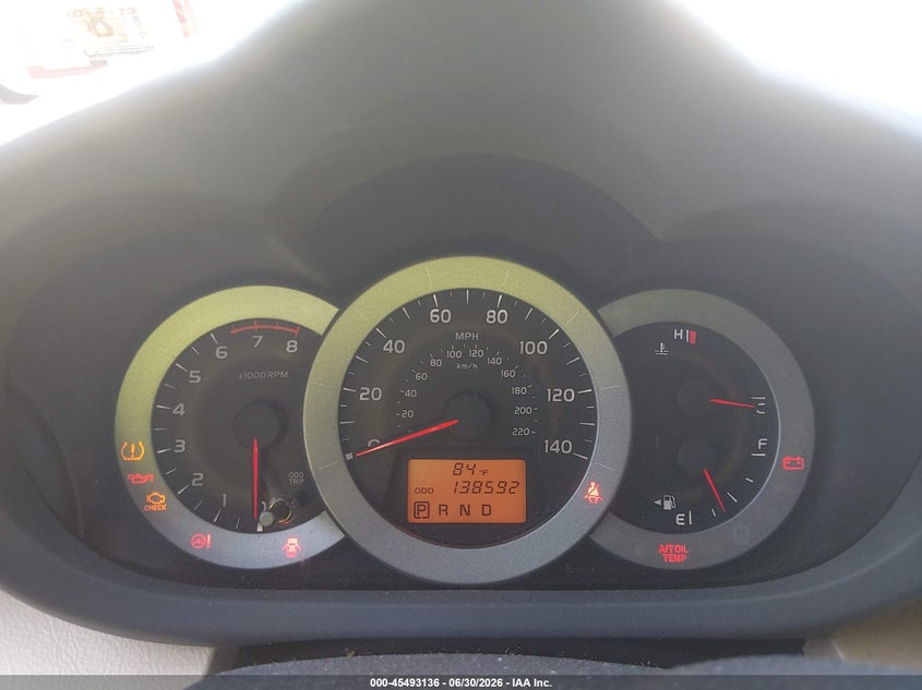 2010 TOYOTA RAV 4 SPORT UTILITY VEHICLE 2.5L I-4 DOHC, VVT, 179HP