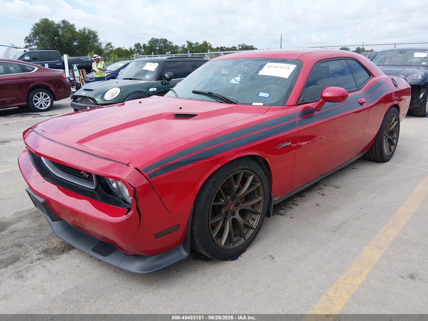 Vin: 2c3cdybtxdh501586, lot: 45991348, dodge challenger r/t classic 20132