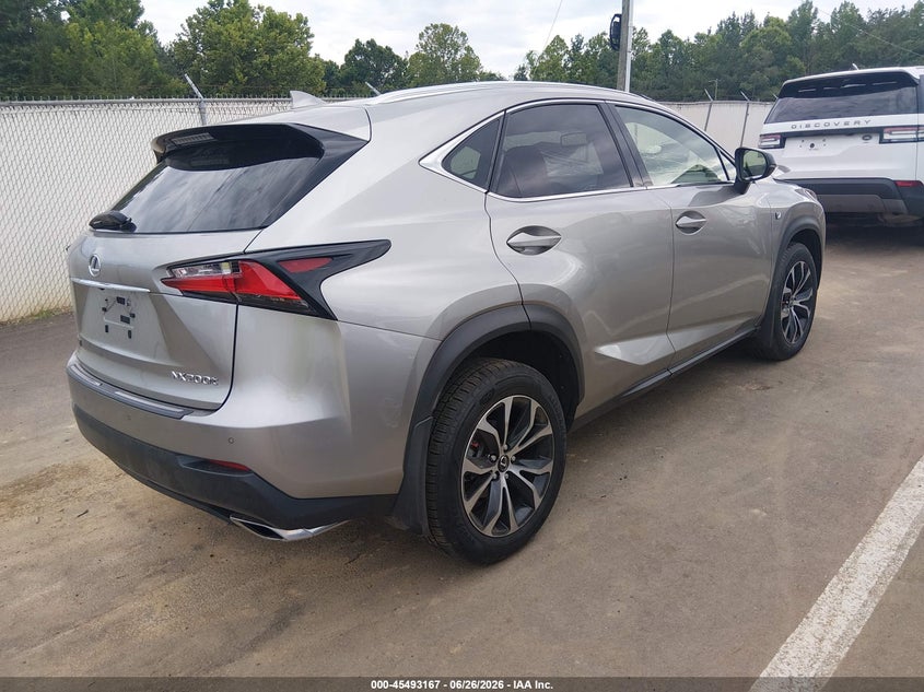Vin: jtjbarbz3g2081013, lot: 45991364, lexus nx 200t 20164