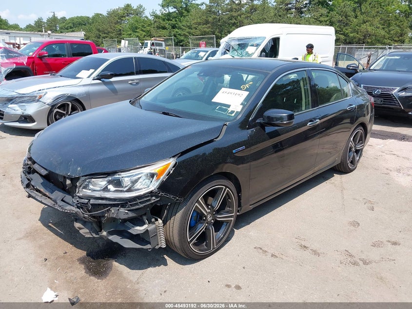 2017 Honda Accord Hybrid JHMCR6F3XHC011801 photo 1