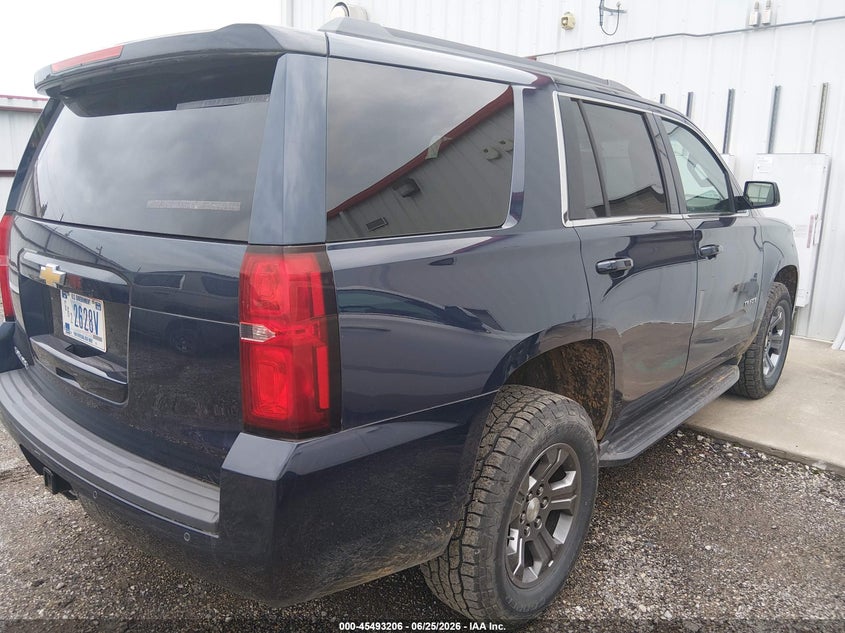 Vin: 1gnskaec9jr323995, lot: 45991403, chevrolet tahoe ls 20184