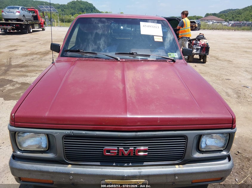 1992 GMC Sonoma VIN: 1GTCS14A2N8520838 Lot: 45493213