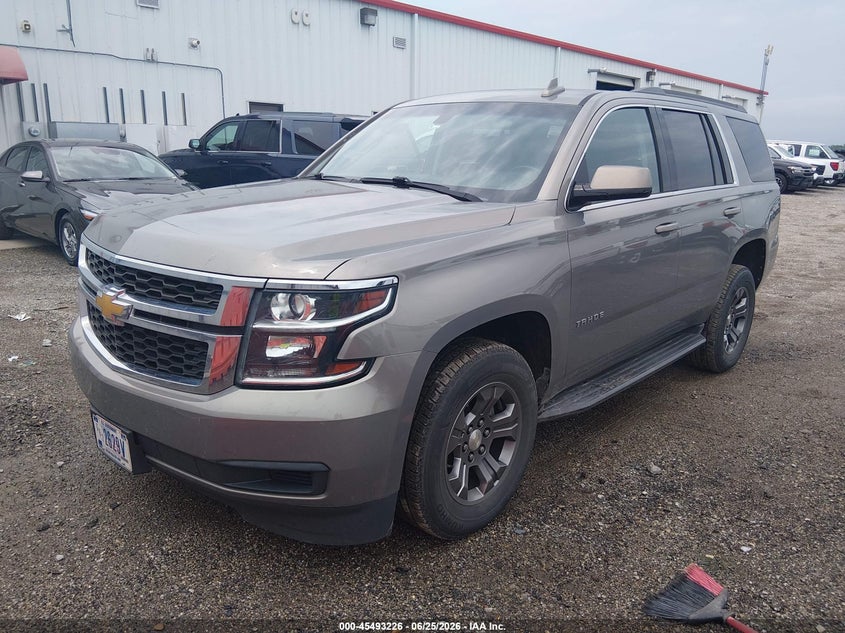 Vin: 1gnskaec0jr323870, lot: 45991423, chevrolet tahoe ls 20182