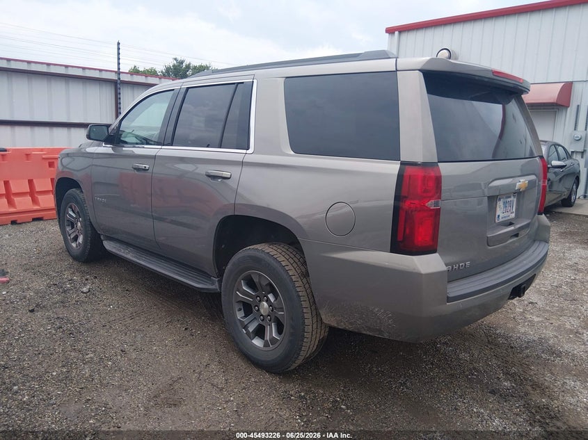Vin: 1gnskaec0jr323870, lot: 45991423, chevrolet tahoe ls 20183