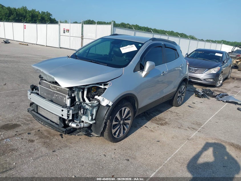 Vin: kl4cjesm6nb525917, lot: 45991445, buick encore awd preferred 20222