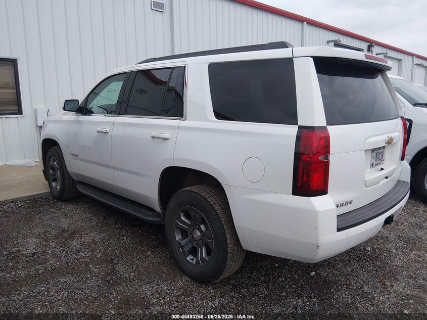 Vin: 1gnskaec6jr300237, lot: 45991455, chevrolet tahoe ls 20183