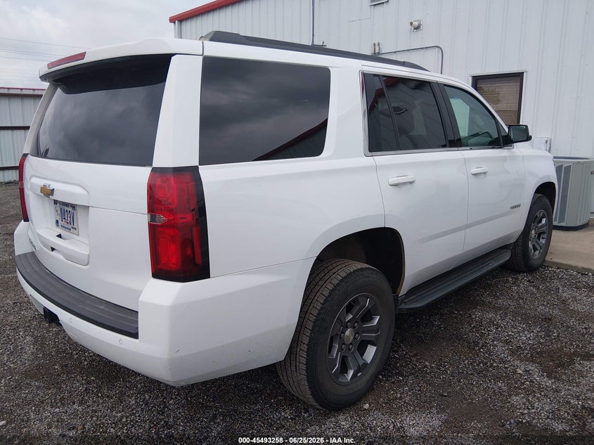 Vin: 1gnskaec6jr300237, lot: 45991455, chevrolet tahoe ls 20184