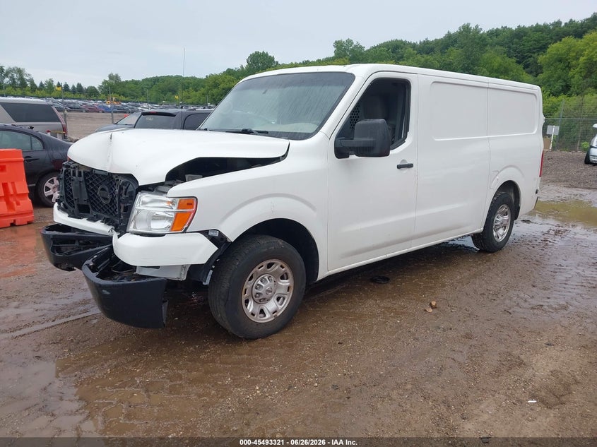 Vin: 1n6bf0ky3kn807528, lot: 45991518, nissan nv cargo nv2500 hd sv v6 20192