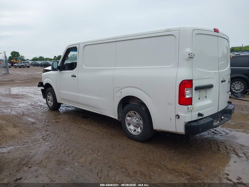 Vin: 1n6bf0ky3kn807528, lot: 45991518, nissan nv cargo nv2500 hd sv v6 20193