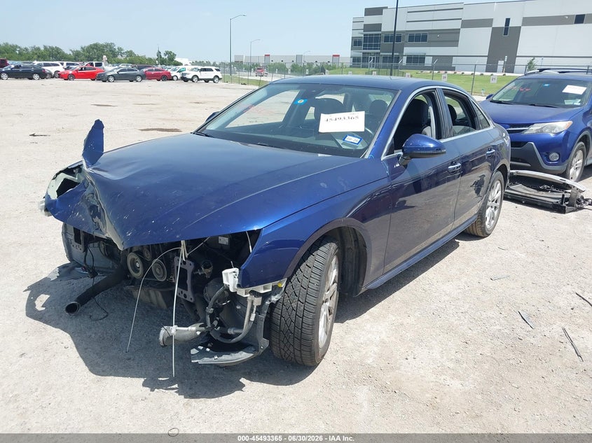 Vin: waugmaf48ln005292, lot: 45991562, audi a4 premium 40 tfsi front-wheel drive s tronic 20202