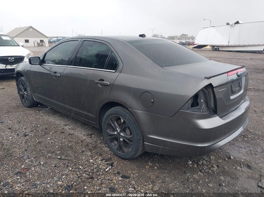 Vin: 3fahp0ha0cr307738, lot: 45991574, ford fusion se 20123