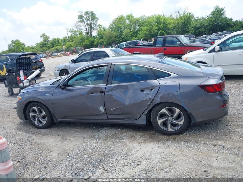 2019 Honda Insight Ex VIN: 19XZE4F5XKE012508 Lot: 45493382