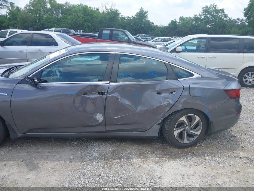 2019 Honda Insight Ex VIN: 19XZE4F5XKE012508 Lot: 45493382