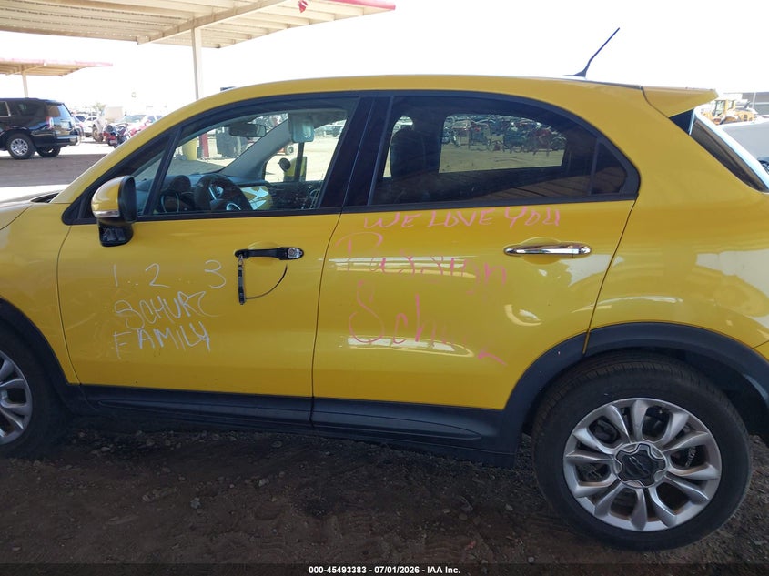 2016 Fiat 500X Easy VIN: ZFBCFXBT8GP339783 Lot: 45493383