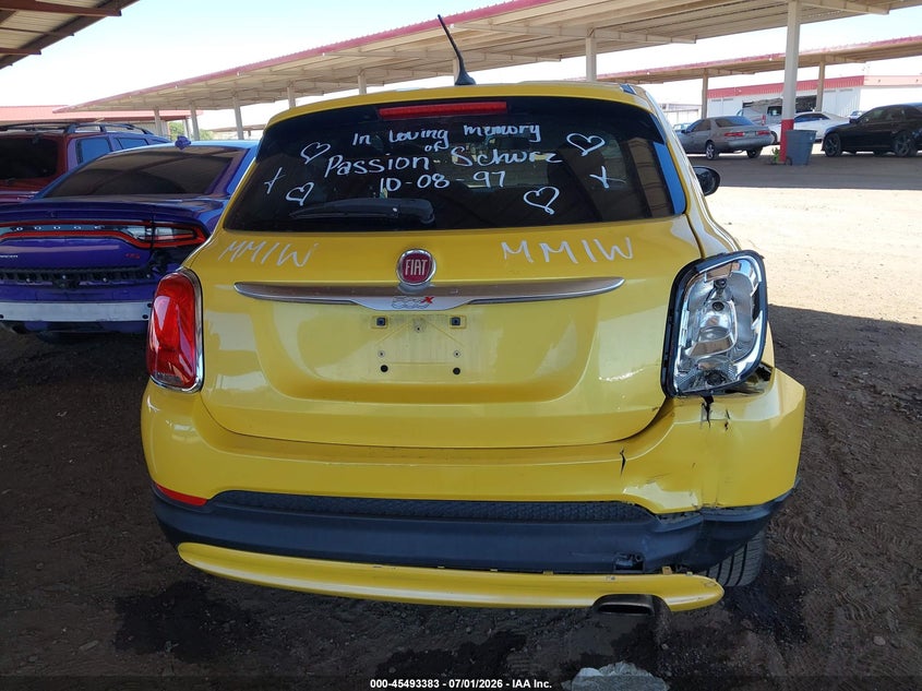 2016 Fiat 500X Easy VIN: ZFBCFXBT8GP339783 Lot: 45493383
