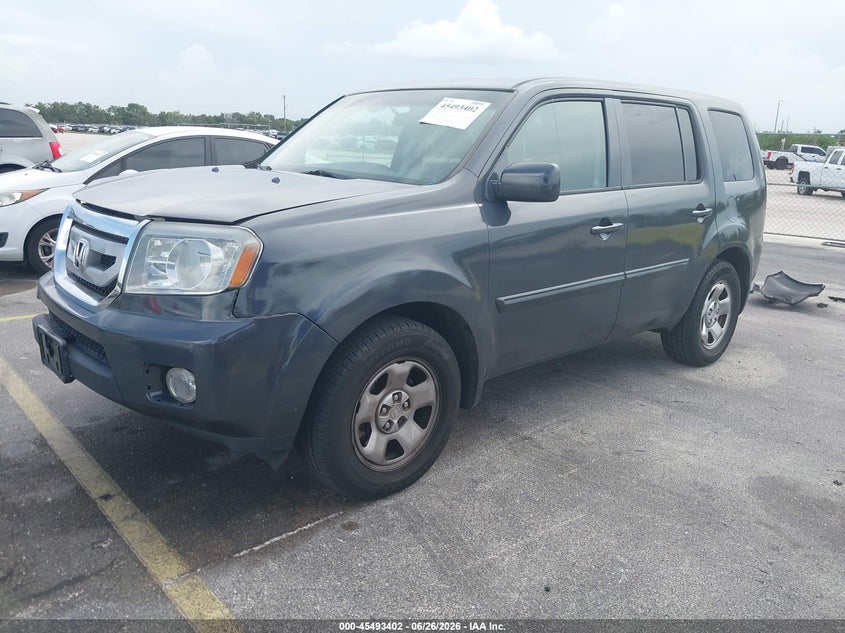 Vin: 5fnyf4h27bb075457, lot: 45991599, honda pilot lx 20112