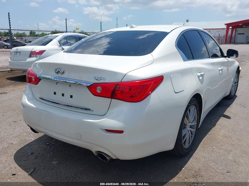 2017 INFINITI Q50 auction photo 4