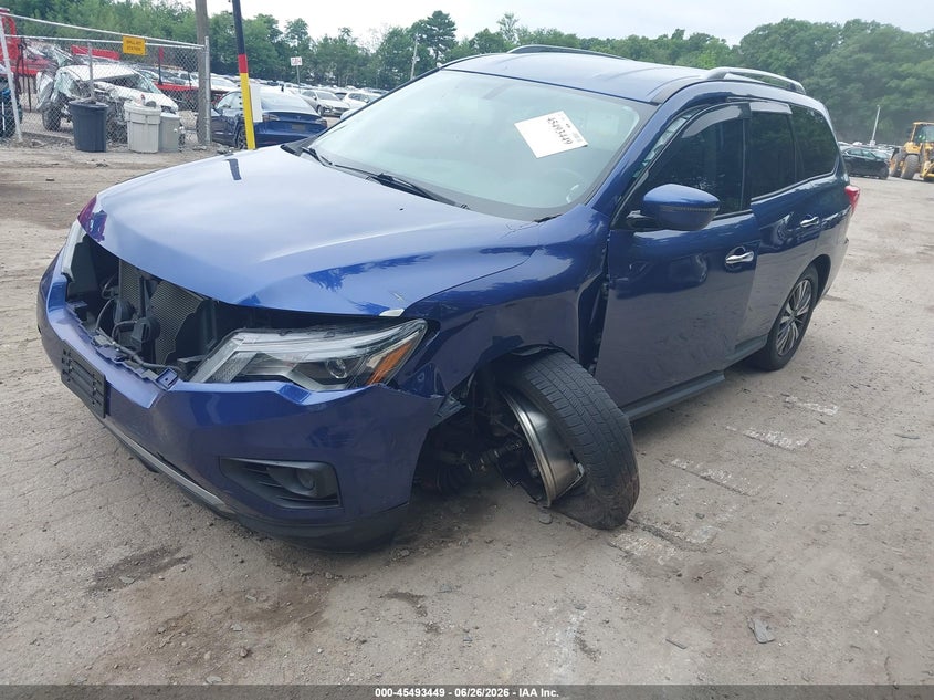 Vin: 5n1dr2mm4kc652763, lot: 45991646, nissan pathfinder s 20192