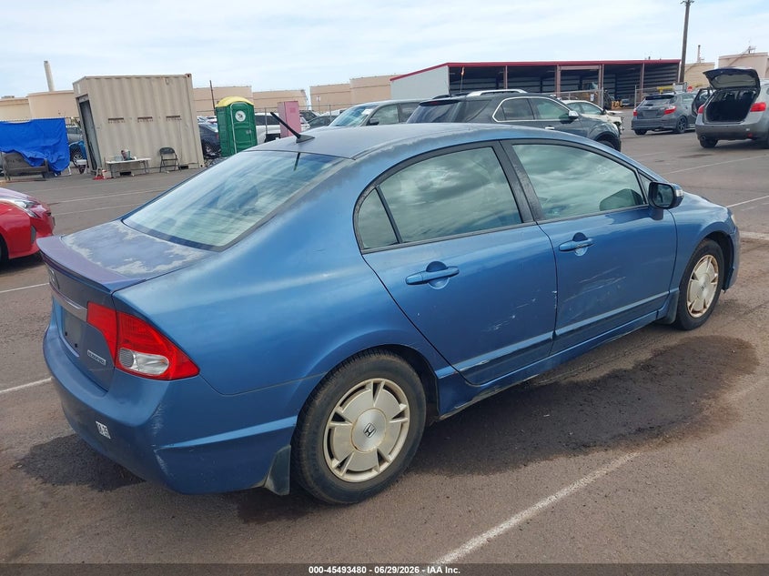 2009 HONDA CIVIC HYBRID auction photo 4