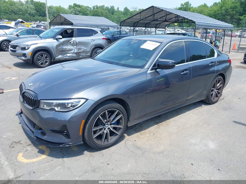 2019 BMW 3ER SEDAN 2.0L I-4 DI, DOHC, VVT, TURBO, 255HP