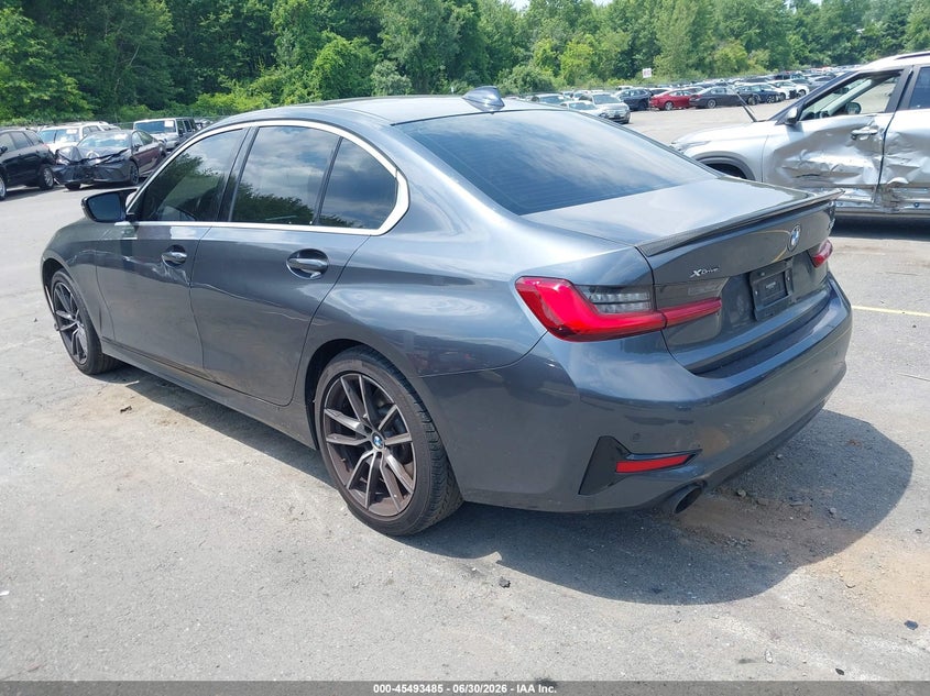2019 BMW 3ER SEDAN 2.0L I-4 DI, DOHC, VVT, TURBO, 255HP