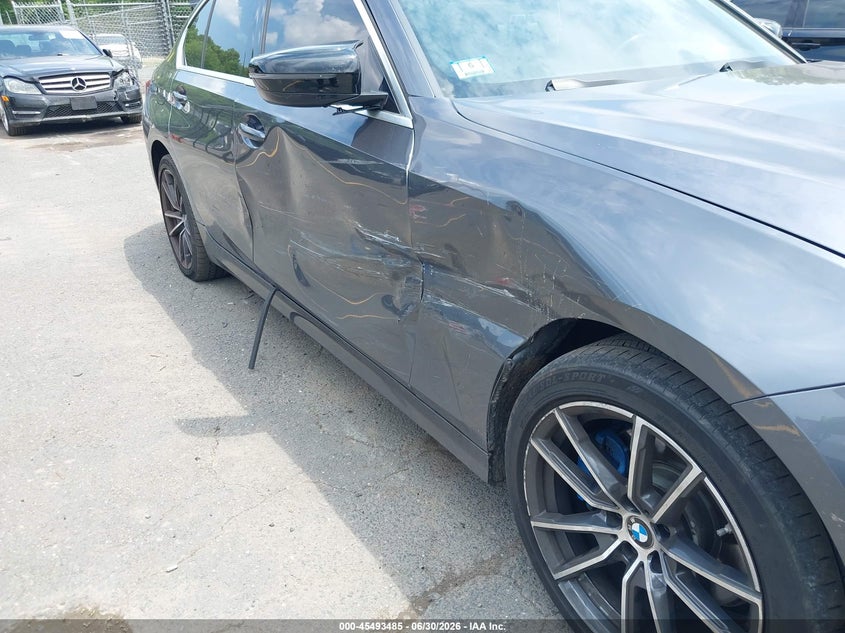 2019 BMW 3ER SEDAN 2.0L I-4 DI, DOHC, VVT, TURBO, 255HP