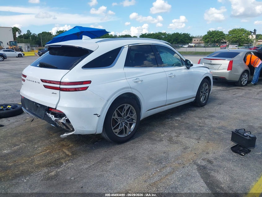 Vin: 5nmmadtb2sh023043, lot: 45991695, genesis gv70 2.5t awd 20254