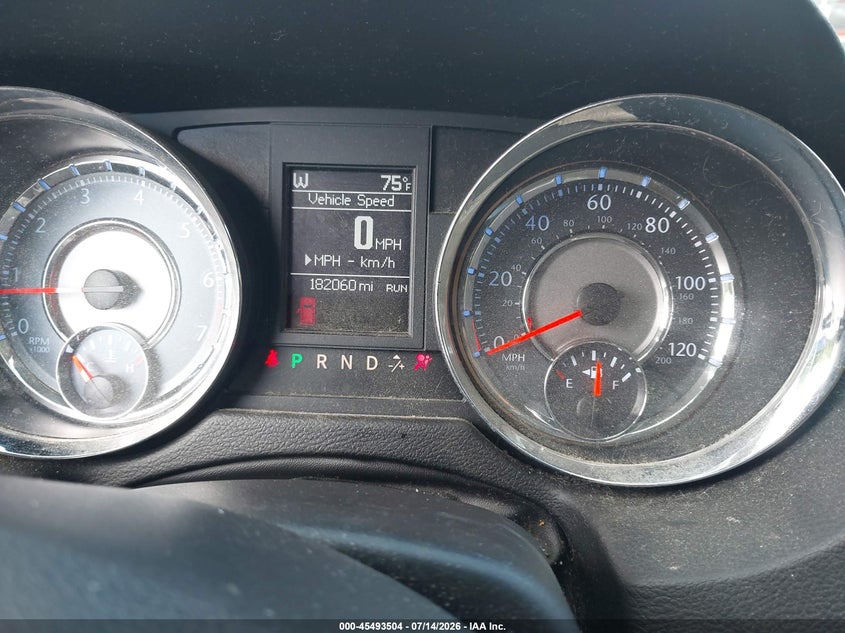 2013 Chrysler Town & Country Touring-L VIN: 2C4RC1CG1DR737538 Lot: 45493504