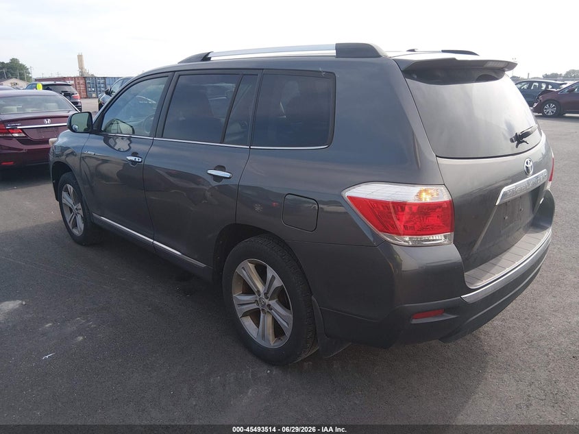 Vin: 5tddk3eh9bs058779, lot: 45991711, toyota highlander limited v6 20113