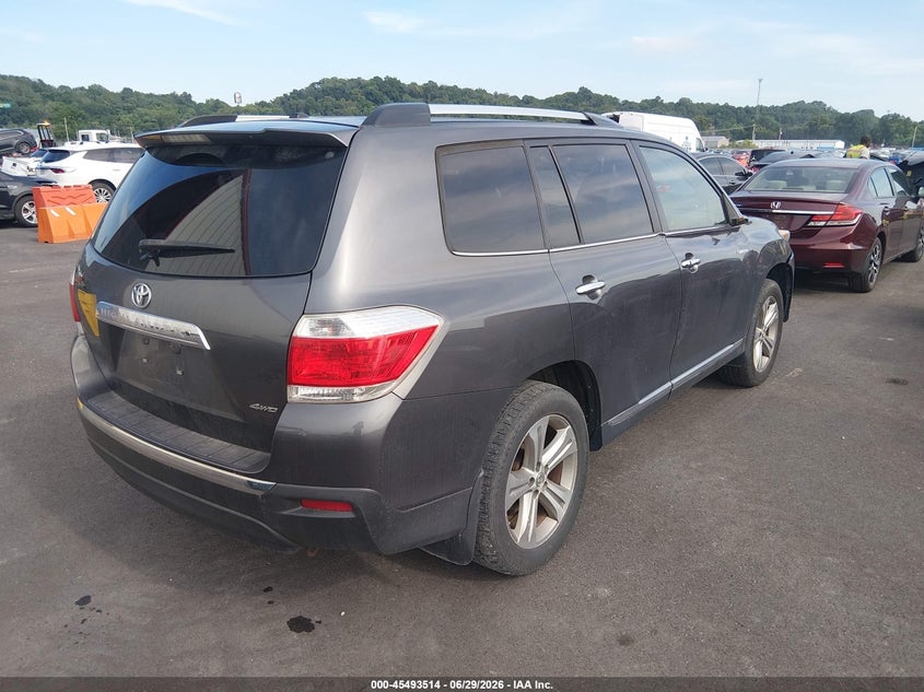 Vin: 5tddk3eh9bs058779, lot: 45991711, toyota highlander limited v6 20114