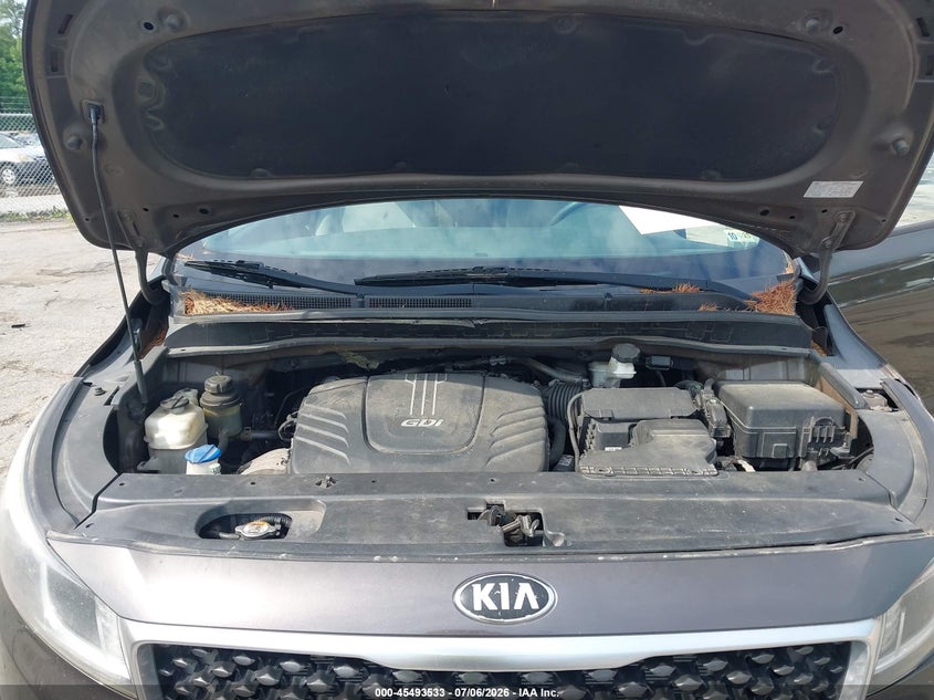 2015 Kia Sedona Lx VIN: KNDMB5C10F6038704 Lot: 45493533