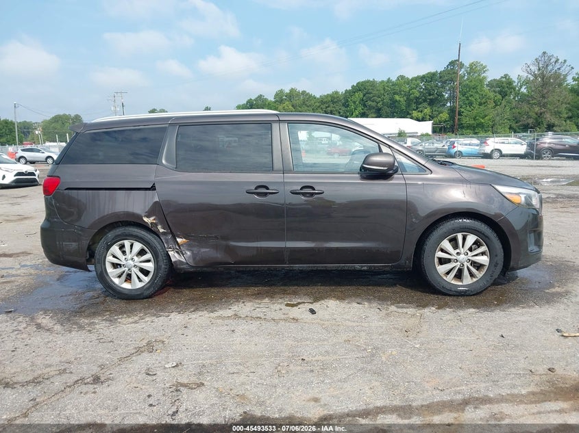 2015 Kia Sedona Lx VIN: KNDMB5C10F6038704 Lot: 45493533