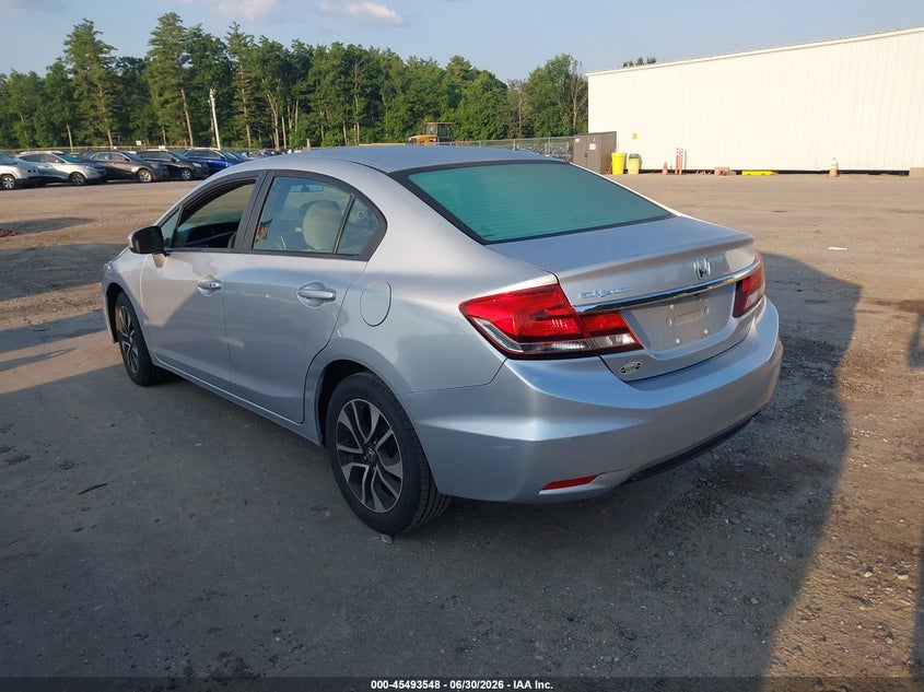 HONDA CIVIC 2014 VIN 2HGFB2F87EH540611