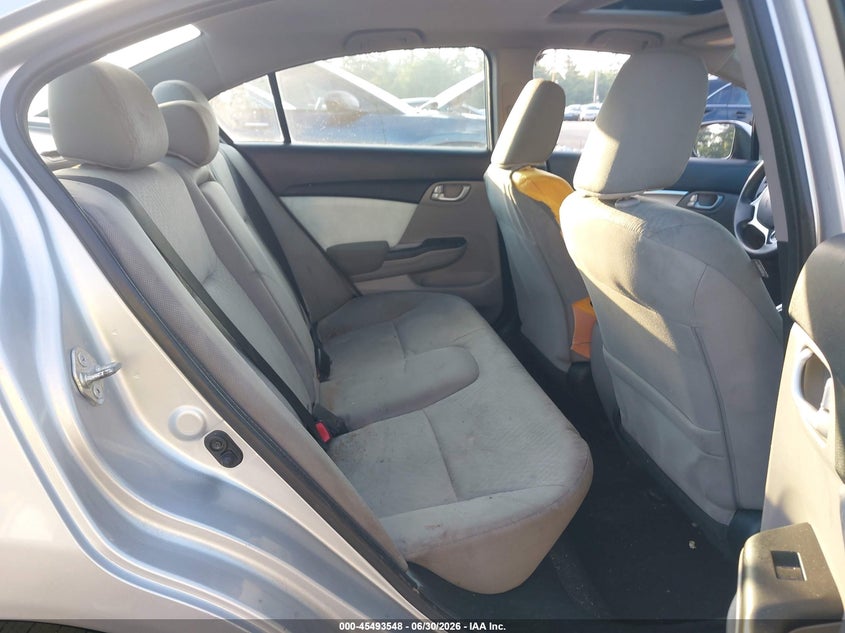 HONDA CIVIC 2014 VIN 2HGFB2F87EH540611