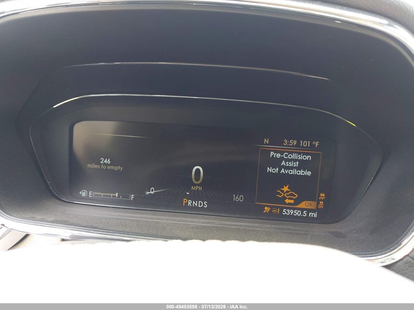 2020 Lincoln Continental Standard VIN: 1LN6L9PK9L5607725 Lot: 45493598