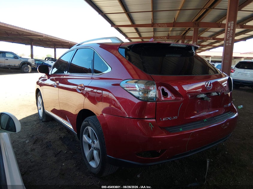 2010 LEXUS RX 350 auction photo 3