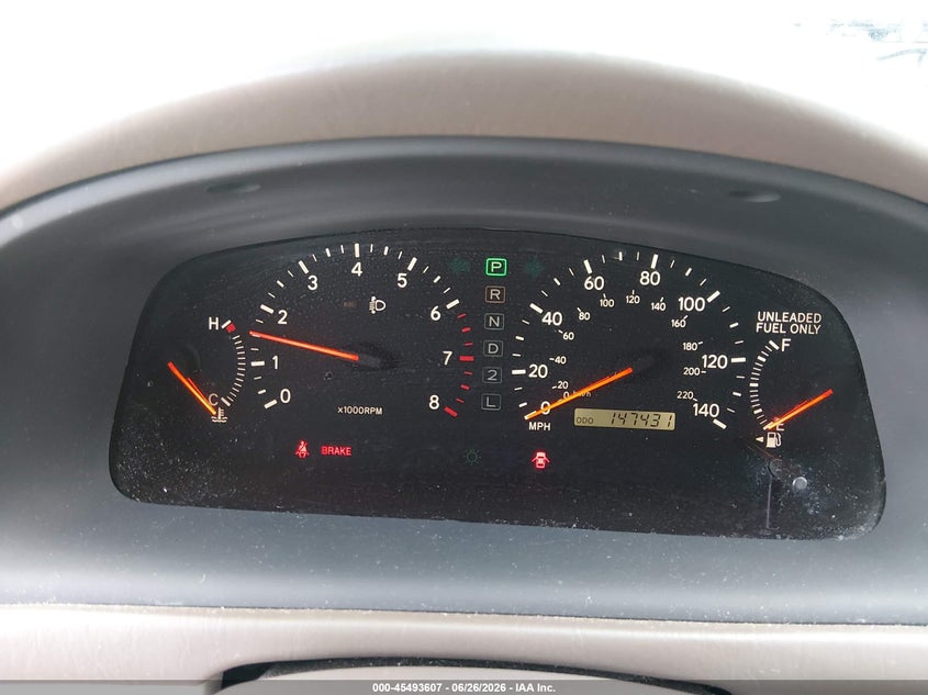 2001 LEXUS ES 300 auction photo 7