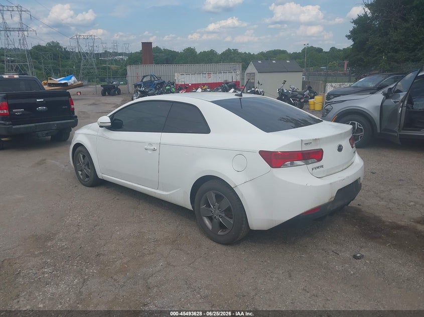 Vin: knafu6a27c5552200, lot: 45991825, kia forte koup ex 20123