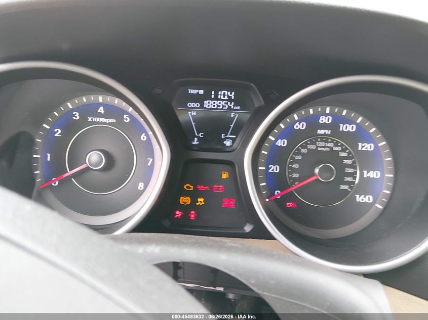 2013 HYUNDAI ELANTRA auction photo 7