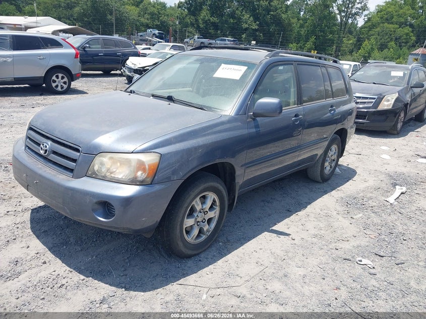 2005 TOYOTA HIGHLANDER auction photo 2
