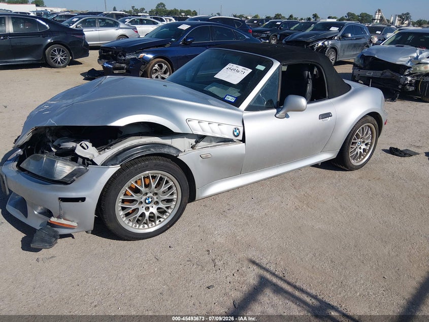 BMW Z3 2001 VIN WBACN53411LL49093