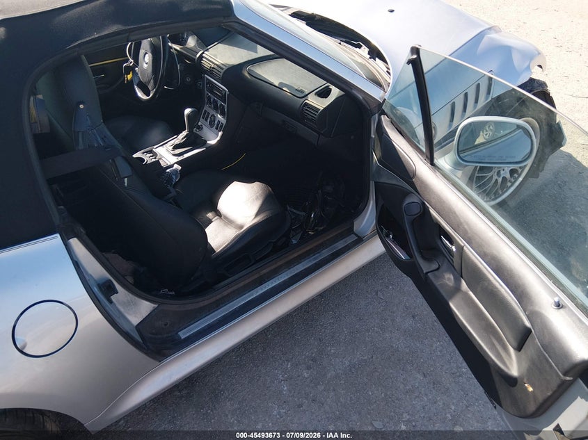 BMW Z3 2001 VIN WBACN53411LL49093