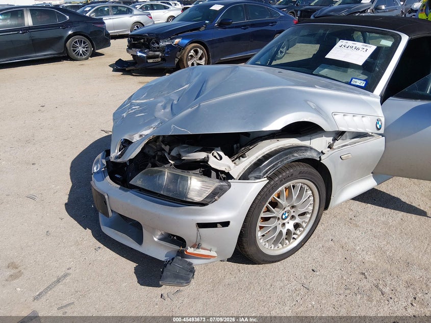 2001 BMW Z3 3.0I VIN: WBACN53411LL49093 Lot: 45493673
