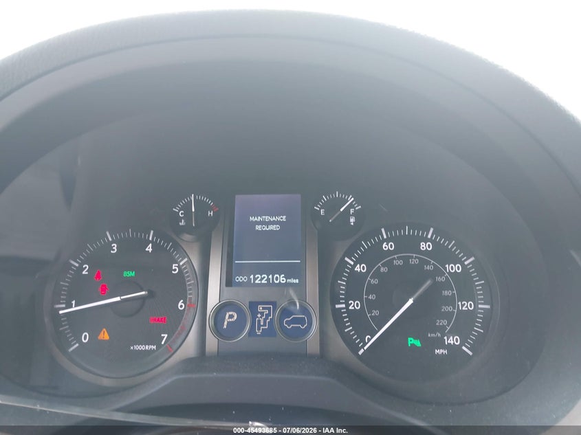 2019 Lexus Gx 460 Premium VIN: JTJBM7FX0K5213396 Lot: 45493685