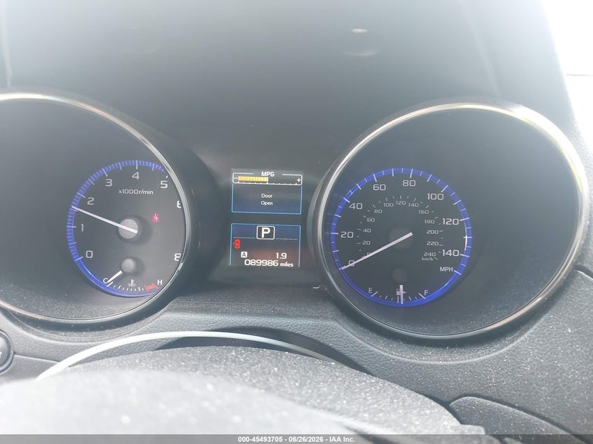 2017 SUBARU LEGACY SEDAN 2.5L H-4 DOHC, VVT, 175HP